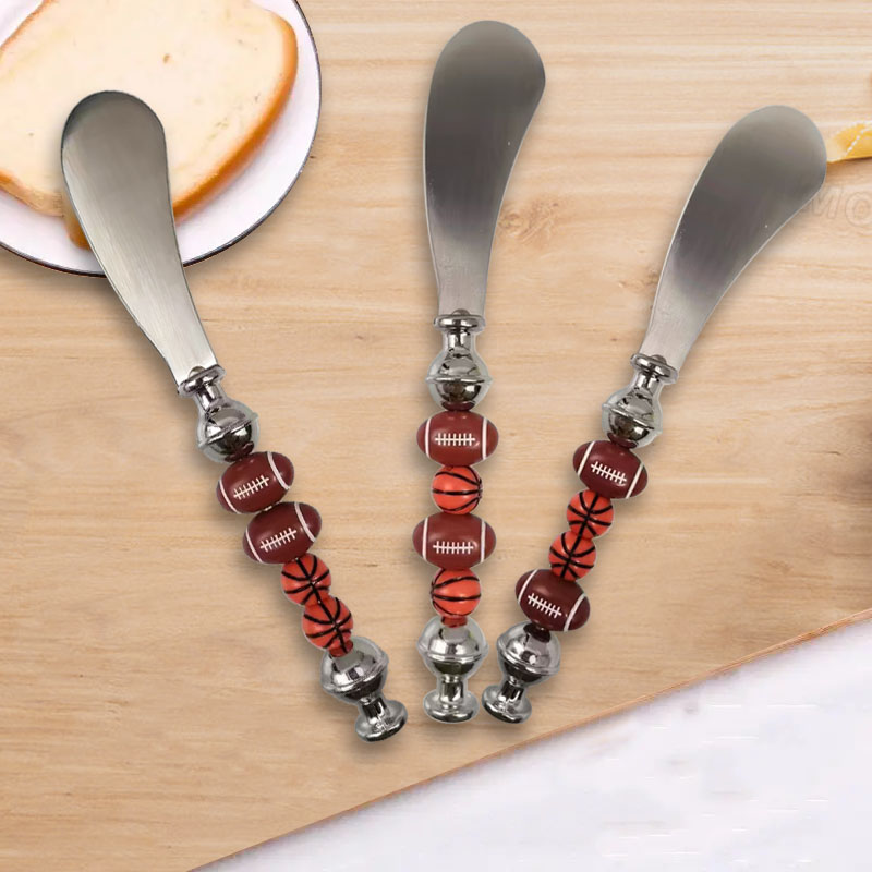 wholesale stainless steel butter knife cheese spreader knives, breakfast jam cheese spatula applicat