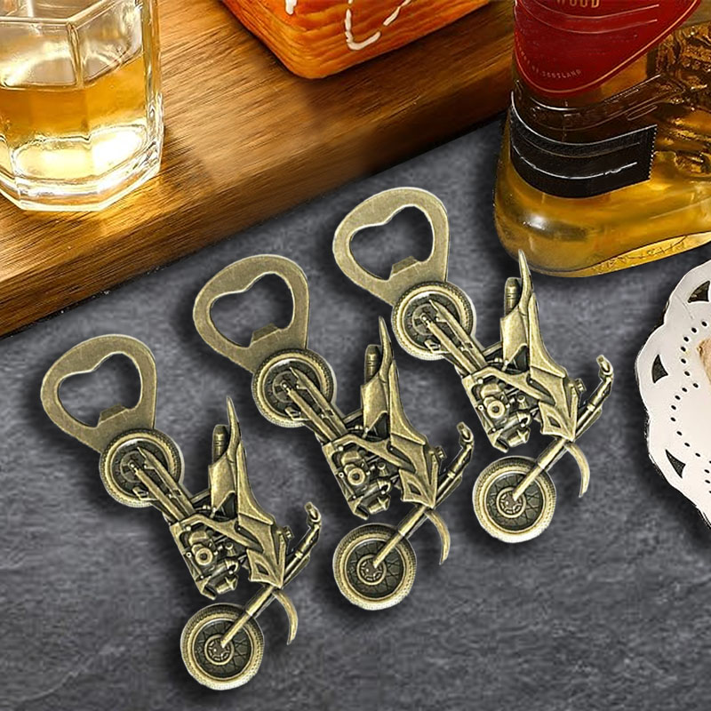 Bottle Opener, Motorcycle Shape Bottle O